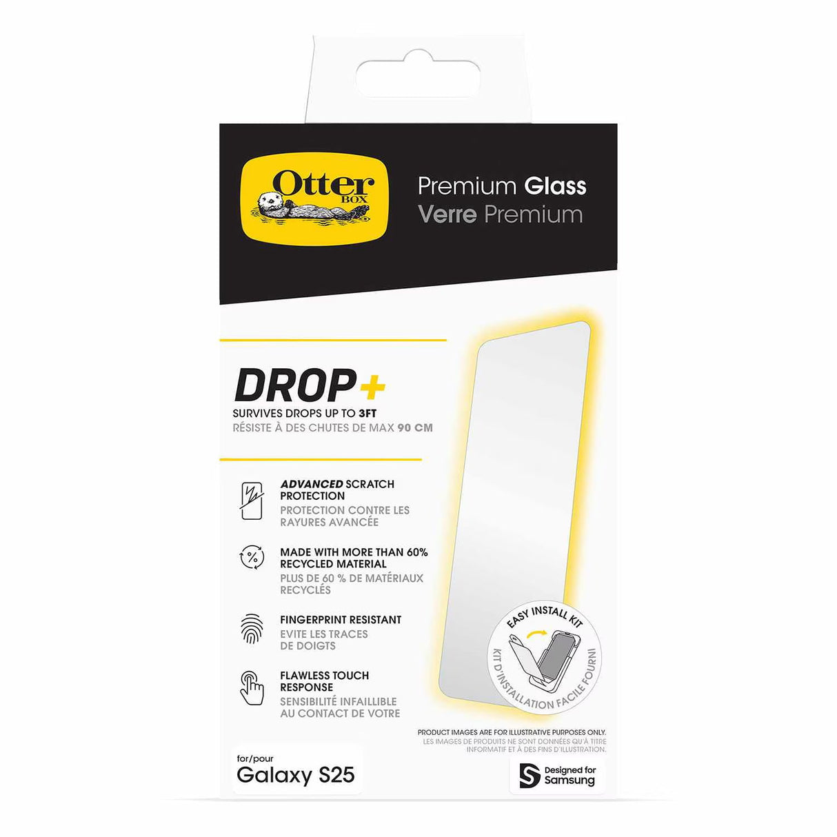 Protection D'écran Premium pour Samsung Galaxy S25/Galaxy S24