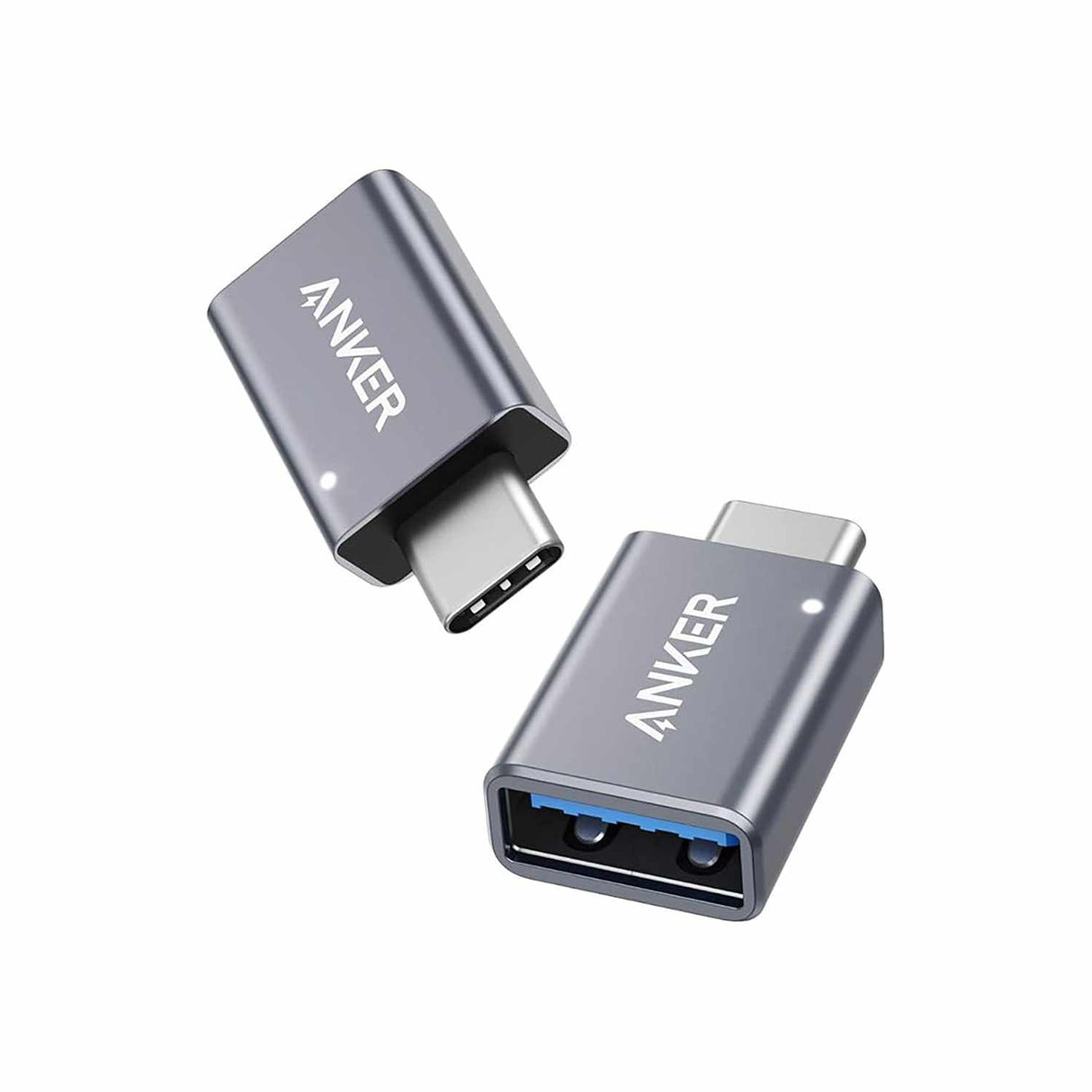 Adaptateur USB-C vers USB-A (lot de 2) Gris