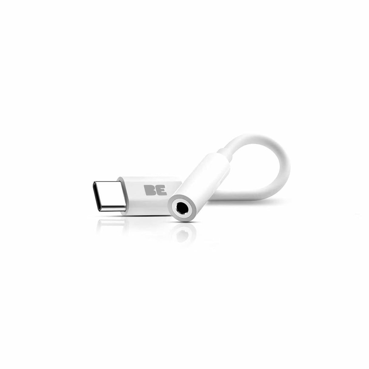 USB-C to 3.5mm Jack Headphone Adapter White