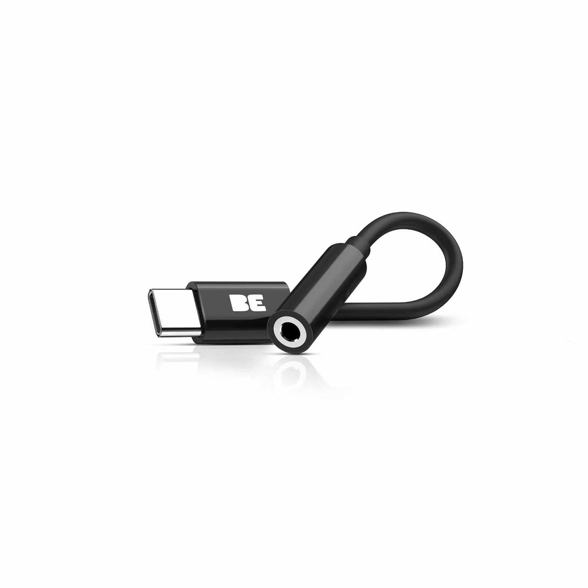 USB-C vers 3,5mm Jack Casque Adaptateur Noir