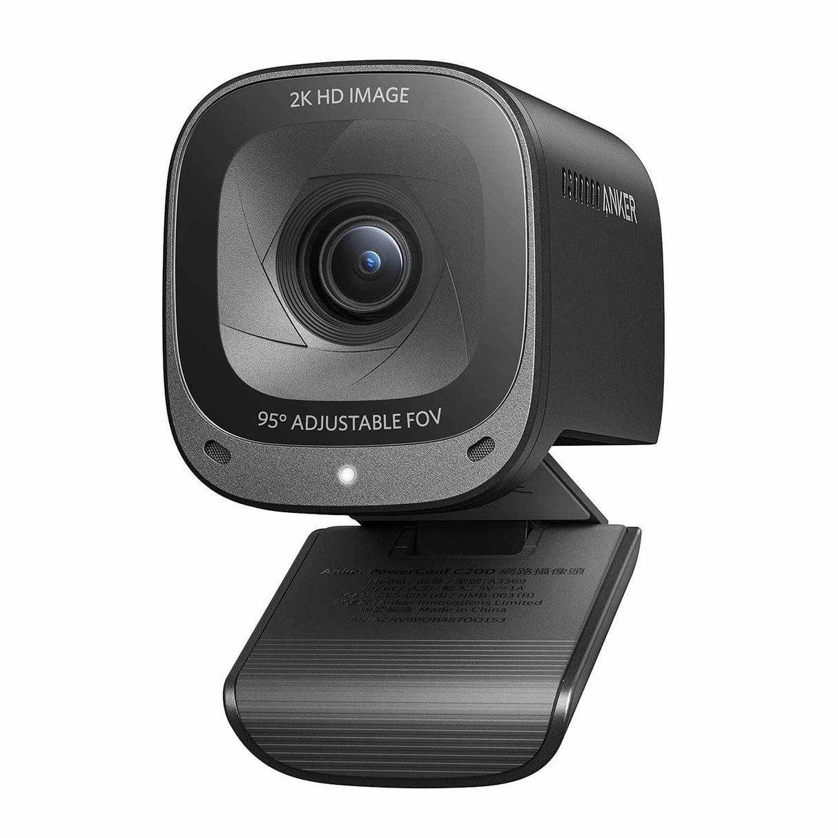 AnkerWork PowerConf Webcam Black