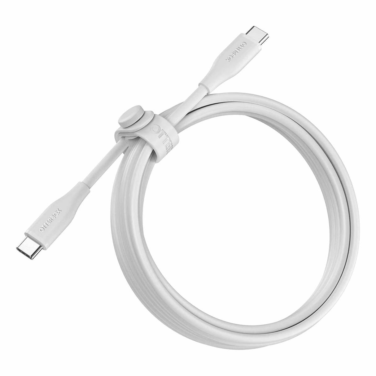 USB-C to USB-C Silicone Cable 60W 6ft White