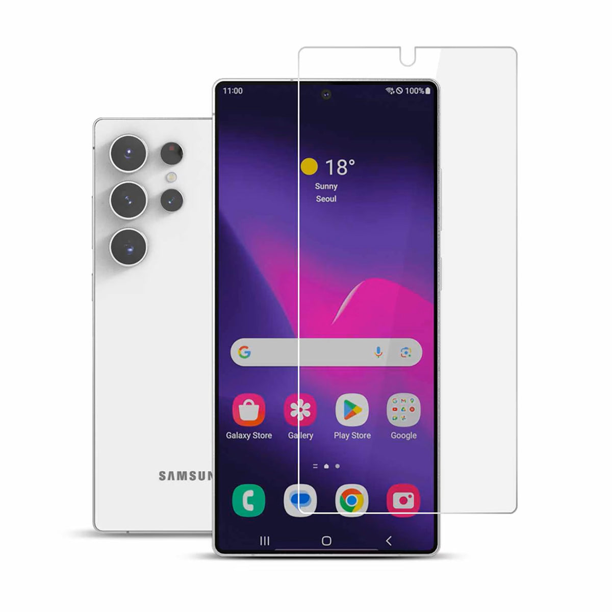 Protecteur d’écran de confidentialité en verre trempé pour Galaxy S25 Ultra