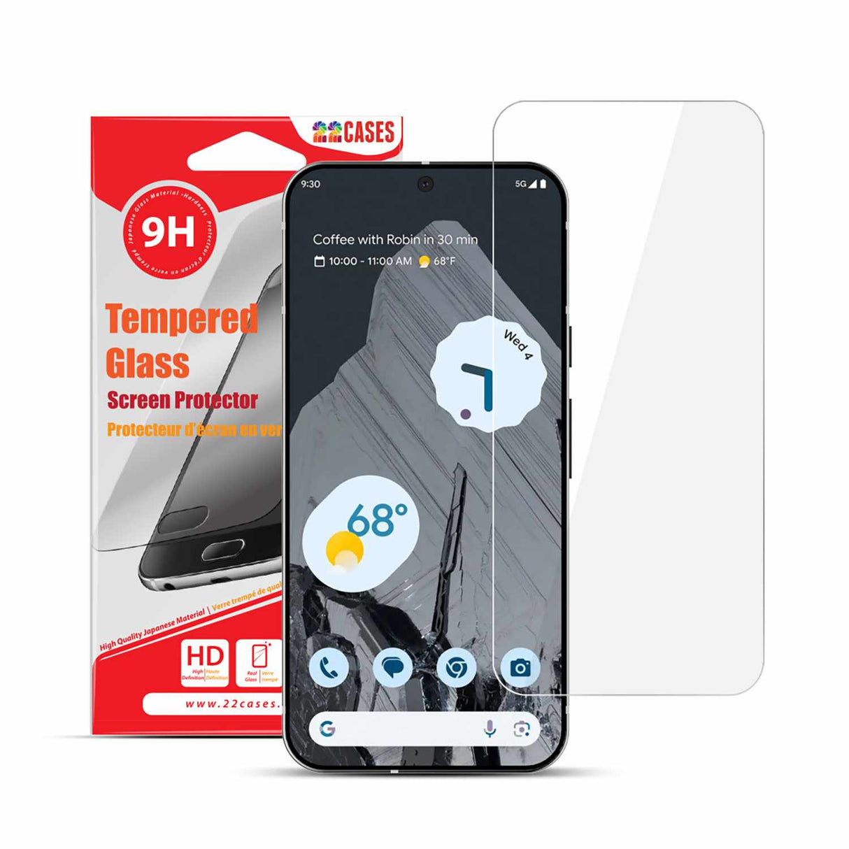 Protecteur d’écran en verre trempé pour Pixel 10 Pro XL