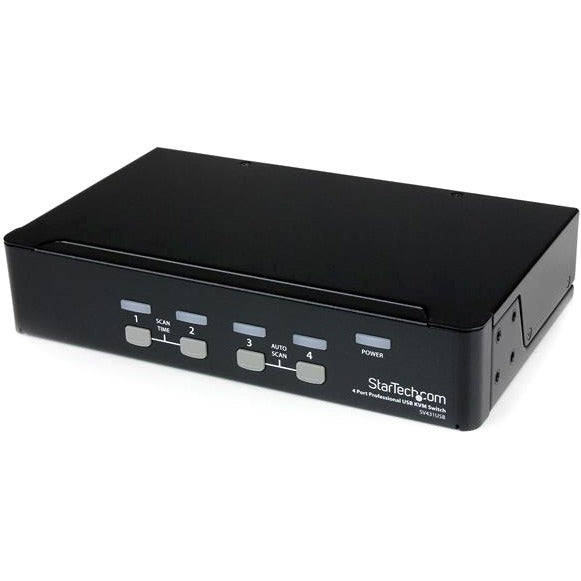 StarTech Commutateur KVM VGA USB 4 Ports Montable en Rack