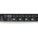 StarTech Commutateur KVM VGA USB 4 Ports Montable en Rack