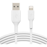 Belkin BoostCharge Lightning to USB-A Cable, 15cm, Apple MFi Certified