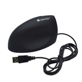 IntekView Mouse - Ergonomic Left-Handed USB Wired Vertical