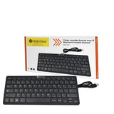 IntekView - Mini Wired 11-inch USB Keyboard FR-CA