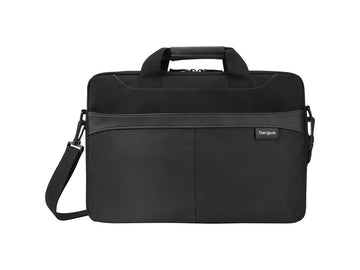 Targus Business Casual Briefcase - 15.6-16 inch Black Zipper