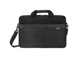 Targus Business Casual Briefcase - 15.6-16 inch Black Zipper