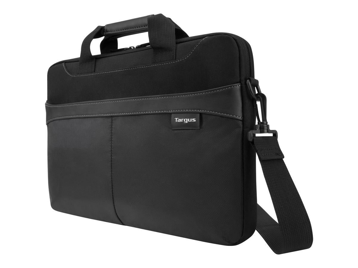 Targus Business Casual Briefcase - 15.6-16 inch Black Zipper