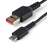 StarTech.com Câble chargeur sécurisé 1m - Bloqueur de données - Câble USB-A vers USB-C
