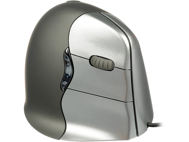 Evoluent VerticalMouse 4 - Wired USB 6-Button Vertical Mouse