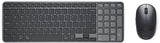 Ensemble clavier et souris Dell KM746 - Bluetooth et récepteur USB, EN, noir