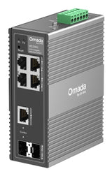 TP-Link Omada IES206G Managed Gigabit Ethernet (10/100/1000) Network Switch Black