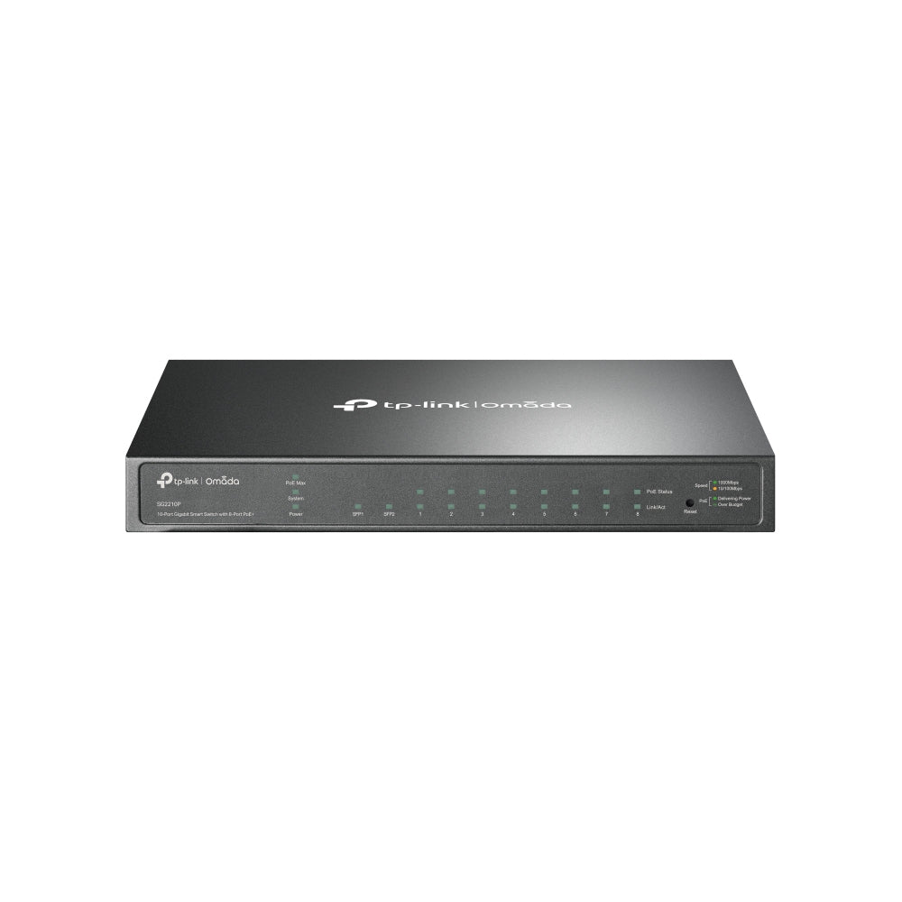 TP-Link Omada SG2210P commutateur réseau Géré L2/L2+ Gigabit Ethernet (10/100/1000)