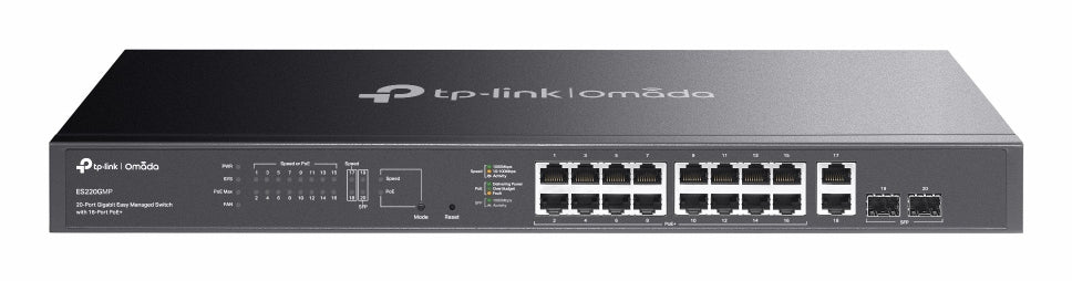 TP-Link Omada ES220GMP commutateur réseau Géré L2 Gigabit Ethernet (10/100/1000)